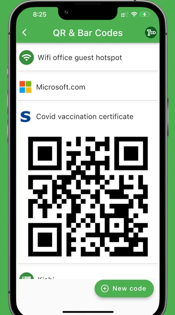 7ID: QR код програм