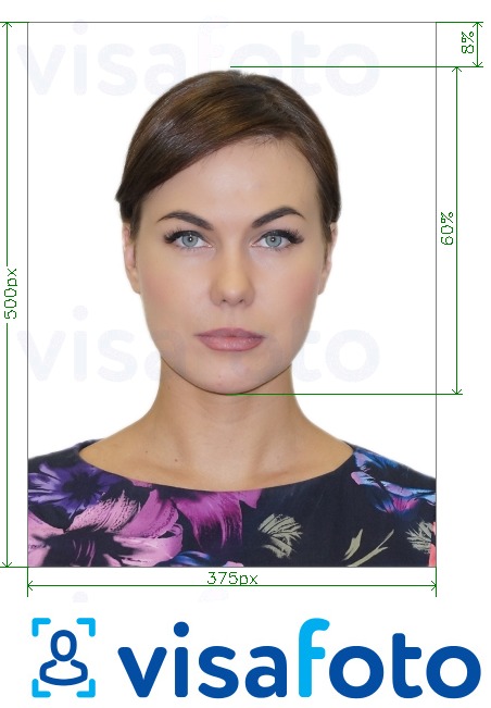 Contoh dari foto untuk Paspor pemain Jerman 375 piksel dengan ukuran spesifikasi yang tepat