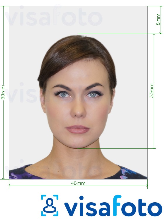 Contoh dari foto untuk Georgia e-visa 472x591 piksel (4x5 cm) dengan ukuran spesifikasi yang tepat